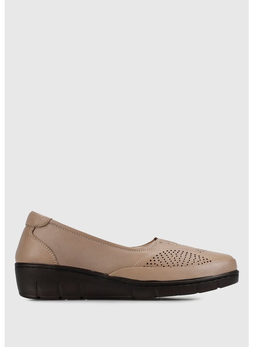 Mink Leather Women's Shoes
