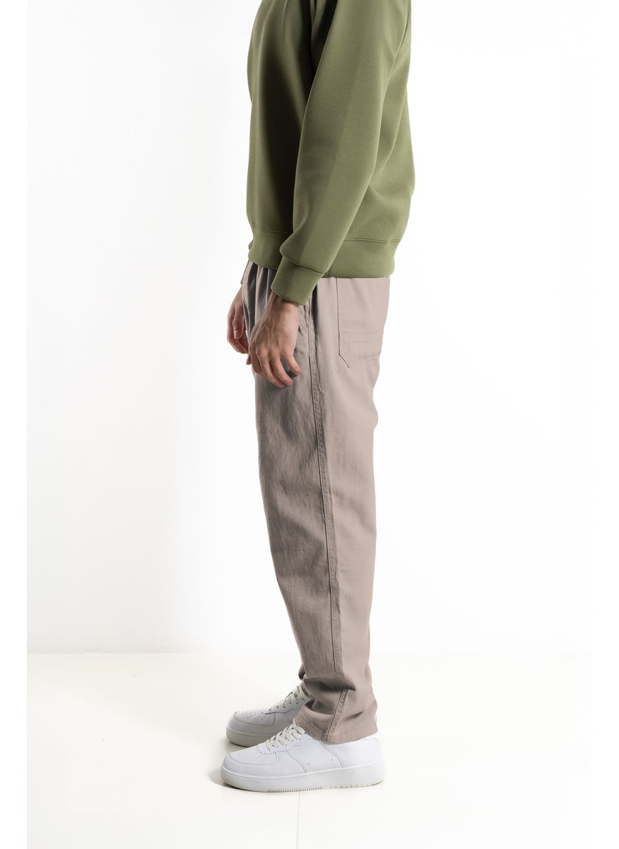 COMFORT FIT DENIM TROUSERS