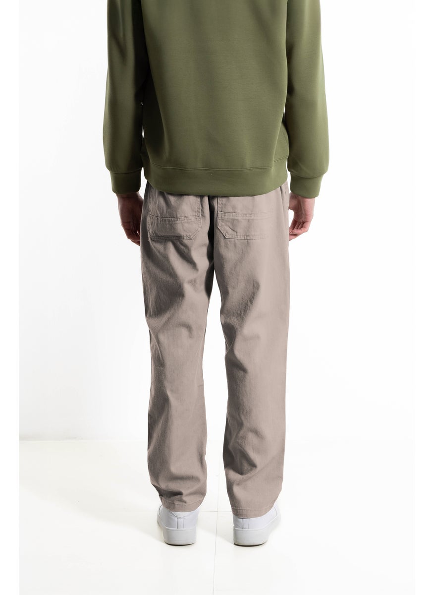 COMFORT FIT DENIM TROUSERS