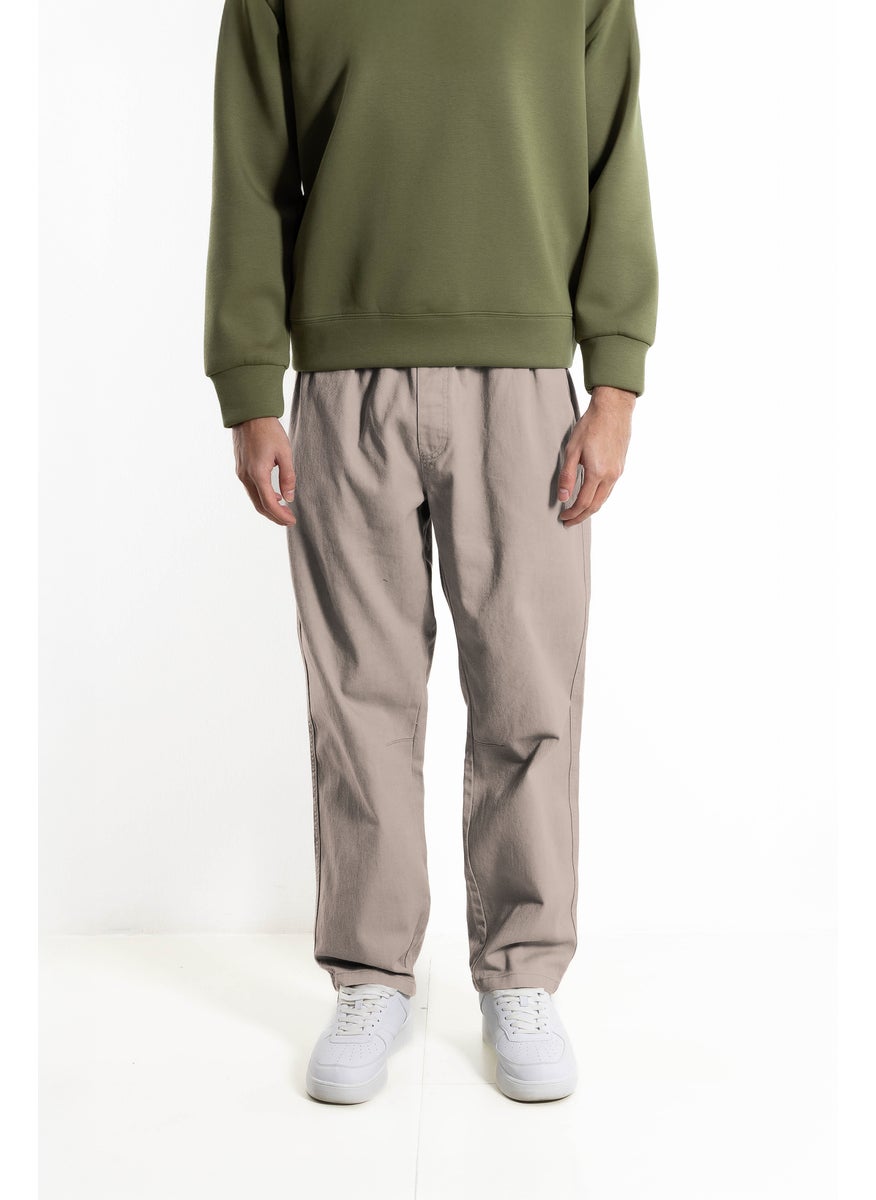 COMFORT FIT DENIM TROUSERS