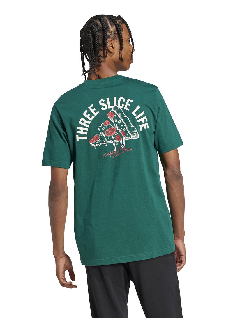 Lounge Pizza Graphic T-Shirt
