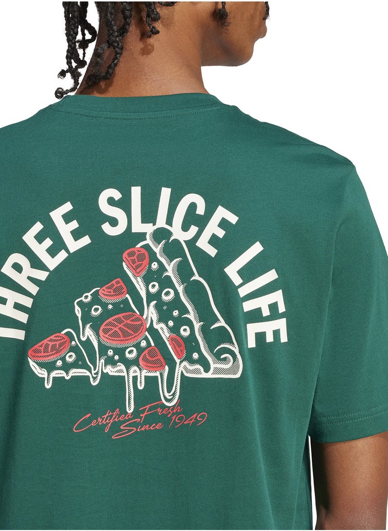 Lounge Pizza Graphic T-Shirt