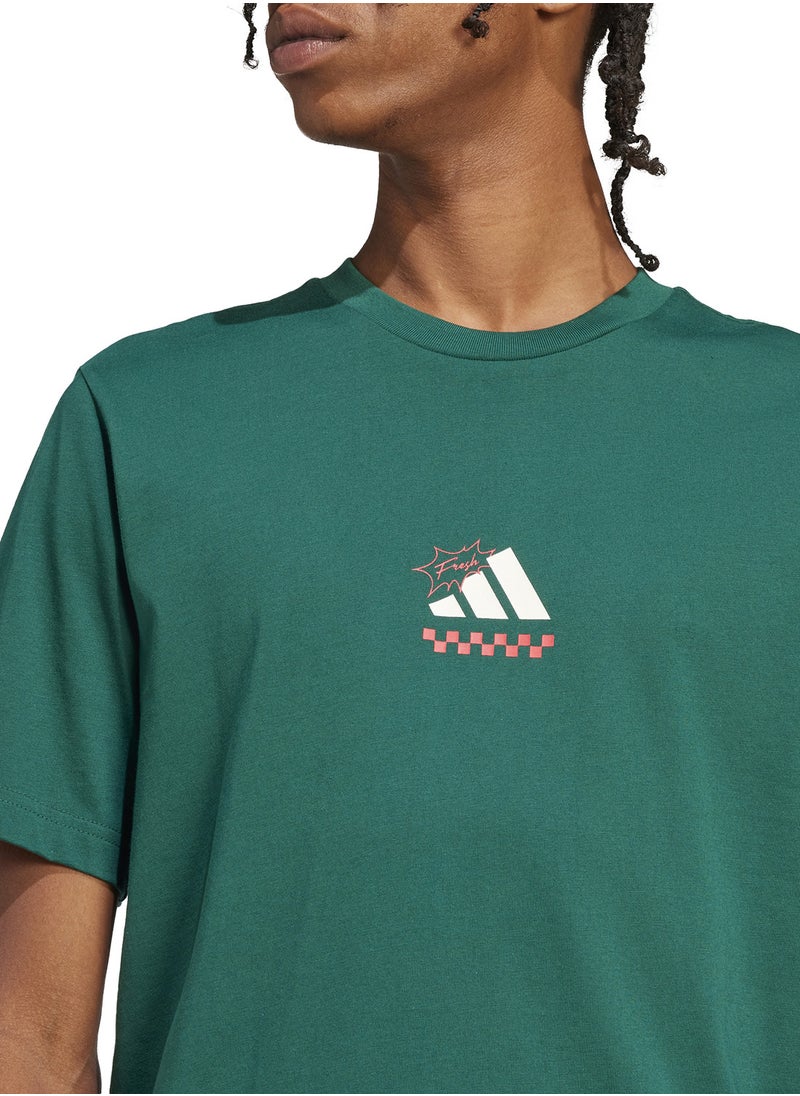 Lounge Pizza Graphic T-Shirt