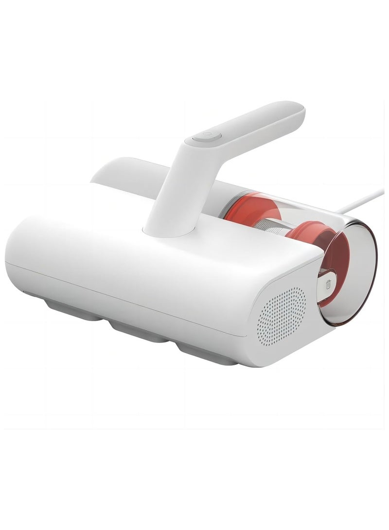 Dust Mite Vacuum Cleaner  | 12,000Pa Suction | 50°C hot-air drying | 99% sterilisation | 90% mite removal | UV light irradiation 350 W MJCMY02GB White