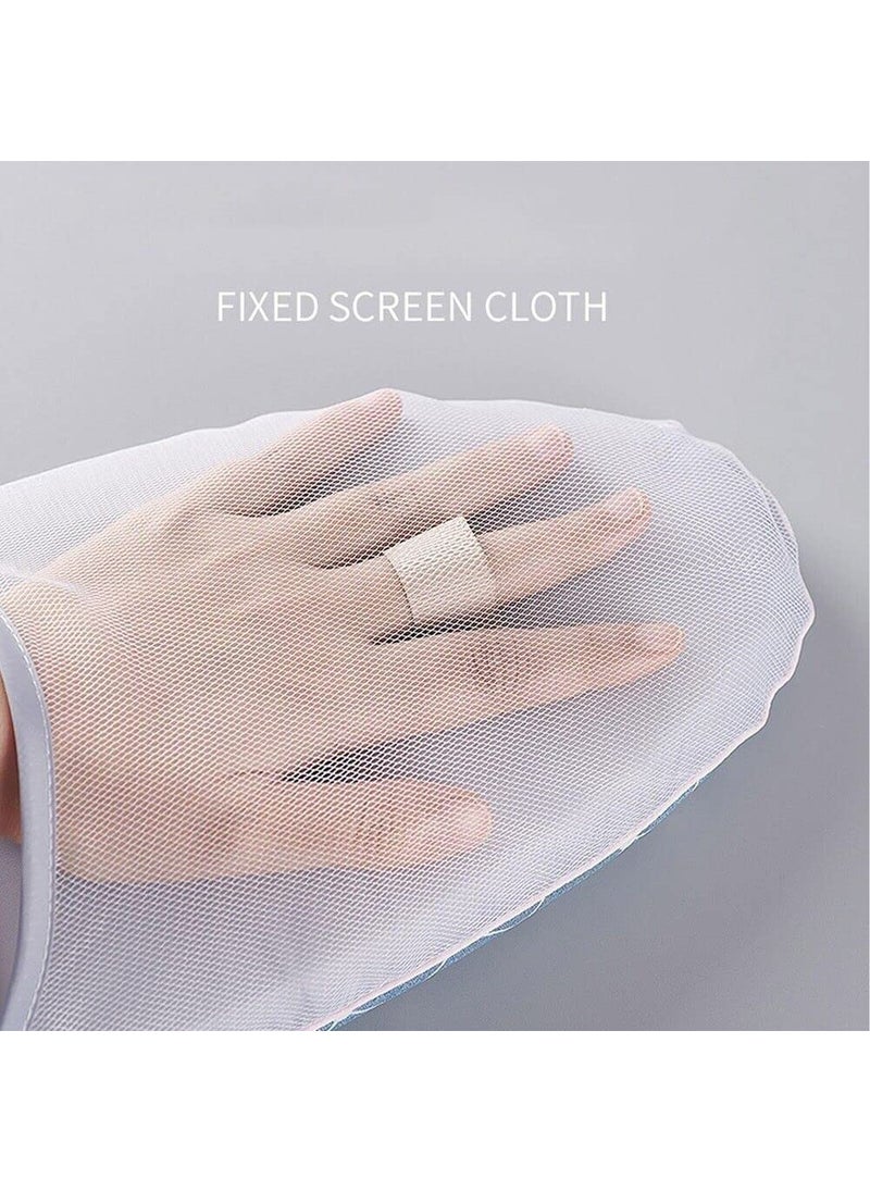 Bosig Handheld Ironing Board Handy Mini Iron Board Handheld Mini Ironing Board Steamer Gloves Waterproof Anti Steam Ironing Boards Garment Steamer Iron Gloves with Finger Loop