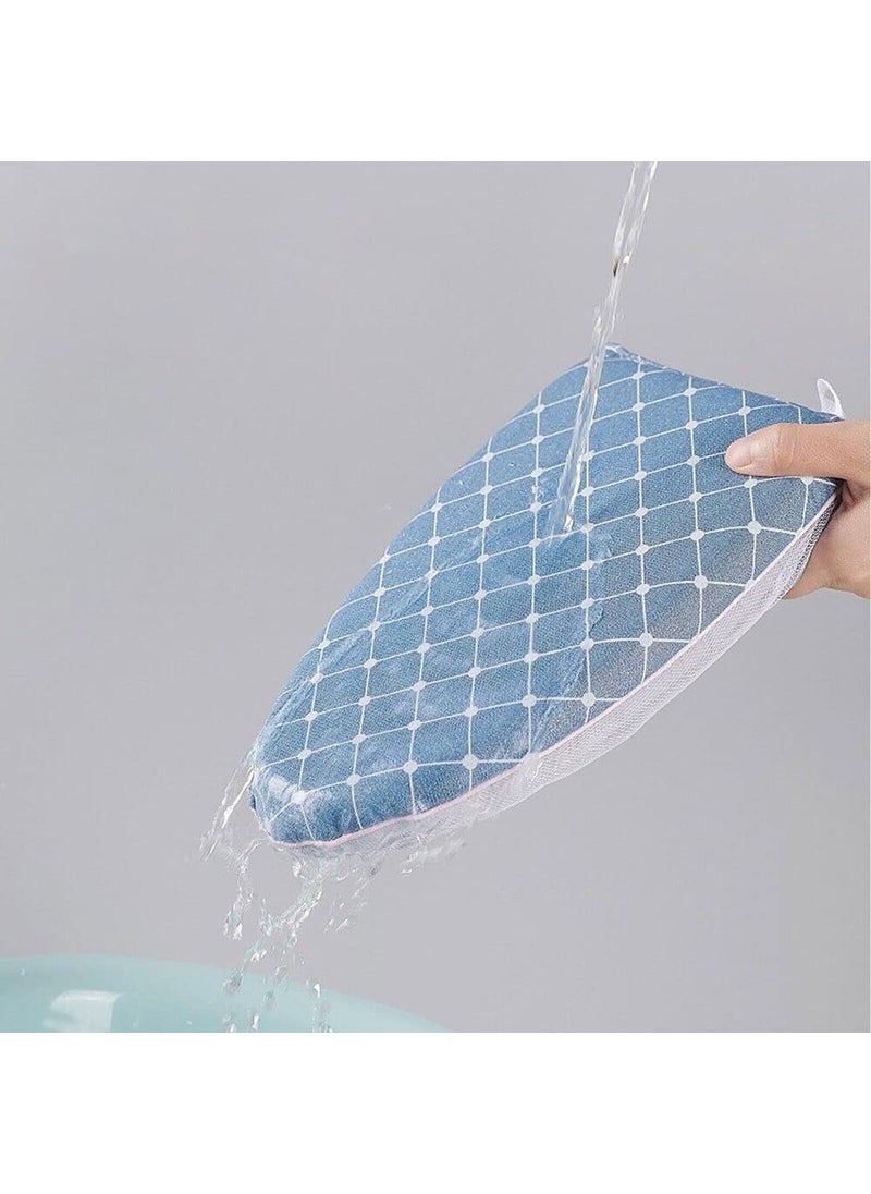 Bosig Handheld Ironing Board Handy Mini Iron Board Handheld Mini Ironing Board Steamer Gloves Waterproof Anti Steam Ironing Boards Garment Steamer Iron Gloves with Finger Loop