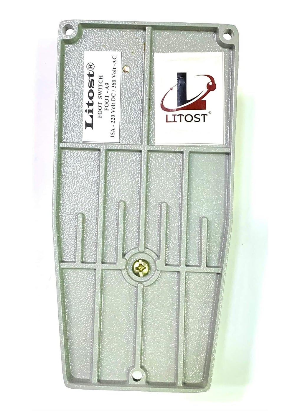 Litost Foot Switch 15A 220 Volt DC 380 Volt AC Sewing Machine Speed Controller Type FootA9 Heavy Duty OrangeGrey