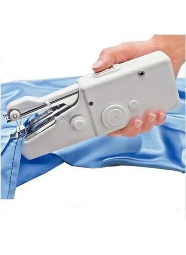 Electric Portable Handheld Manual Hand Mini Cordless Quick Stitch Sewing Tool Machine
