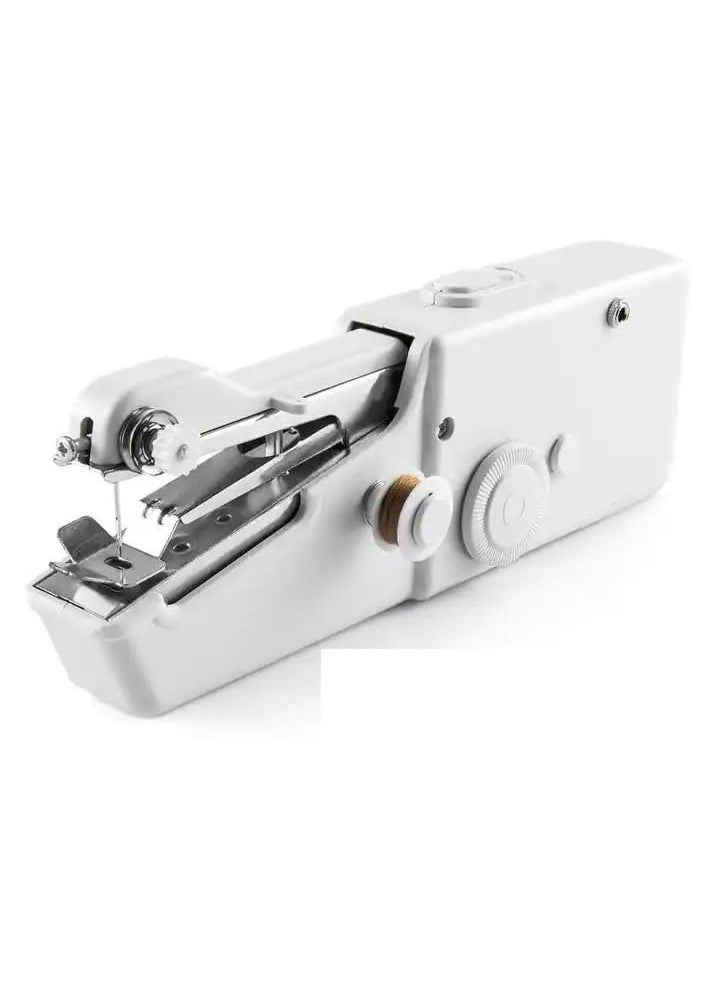 Electric Portable Handheld Manual Hand Mini Cordless Quick Stitch Sewing Tool Machine