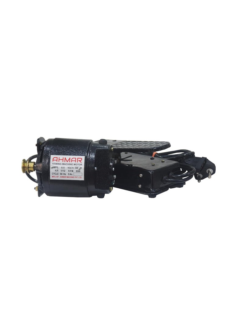 AHMAR Sewing Machine Motor HP 112 Full Copper Winding with Speed Controller