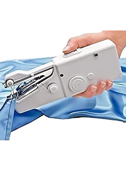 GREY STAR Electric Handy Stitch Handheld Sewing Machine For Emergency Stitching Mini Hand Sewing Machine Stapler Style Silai Machine Home Tailoring Hand Machine Mini Silai