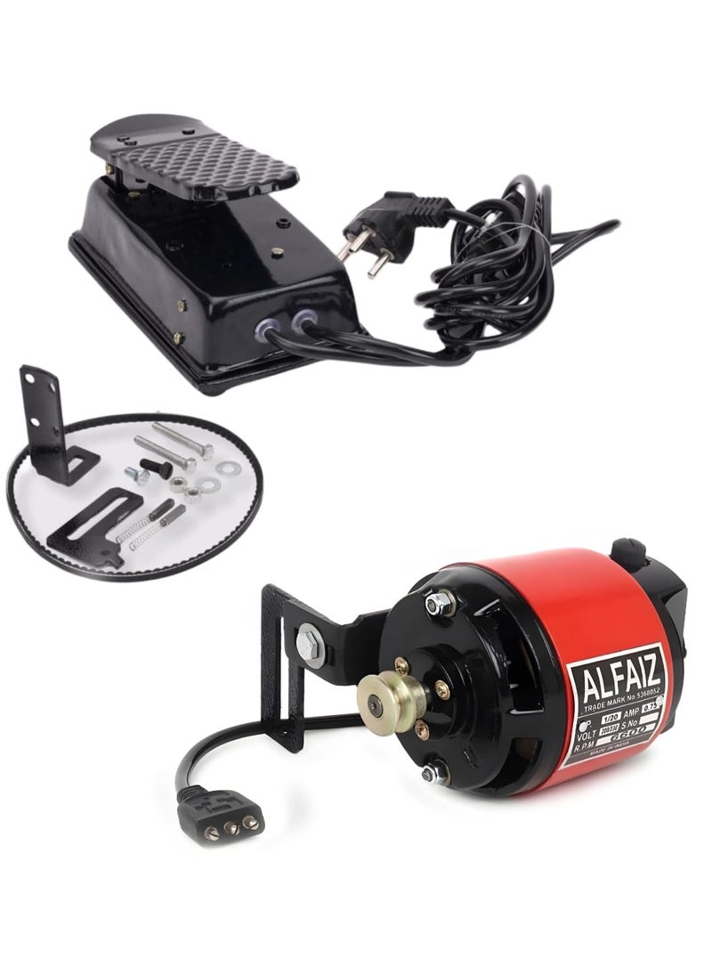 AL FAIZ Industrial Sewing Machine Motor 112 HP And Controller