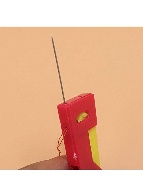 JENMA ENTERPRISE Automatic Plastic Needle Threader Thread Guide Needle Device 1 Multicolor
