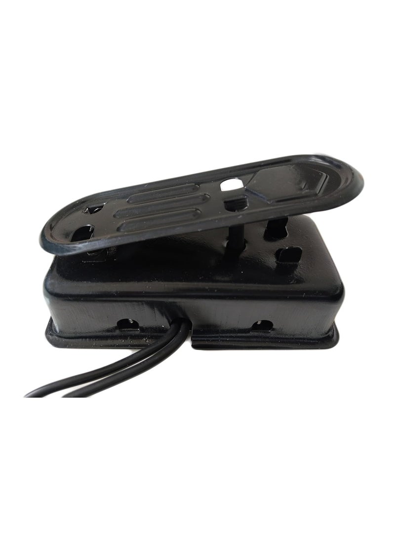Plan4Buy Black 3 Pin Sewing Machine Foot Controller Speed Controller 220240 Volts