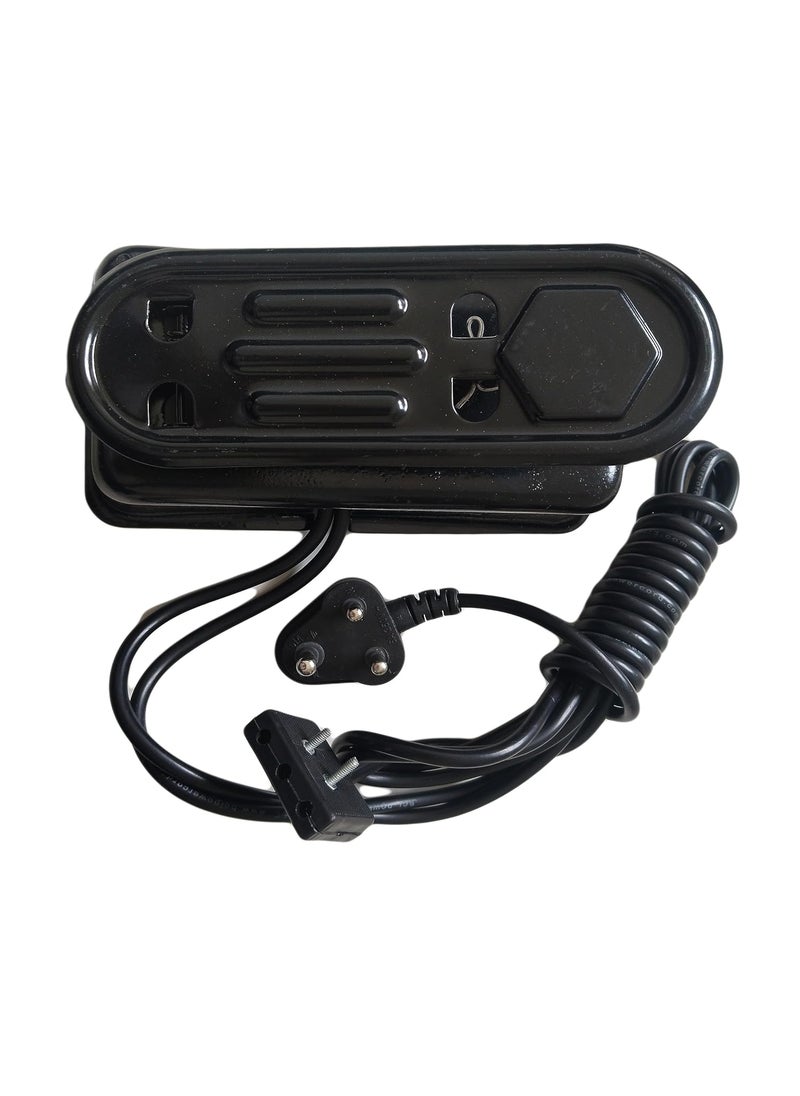Plan4Buy Black 3 Pin Sewing Machine Foot Controller Speed Controller 220240 Volts