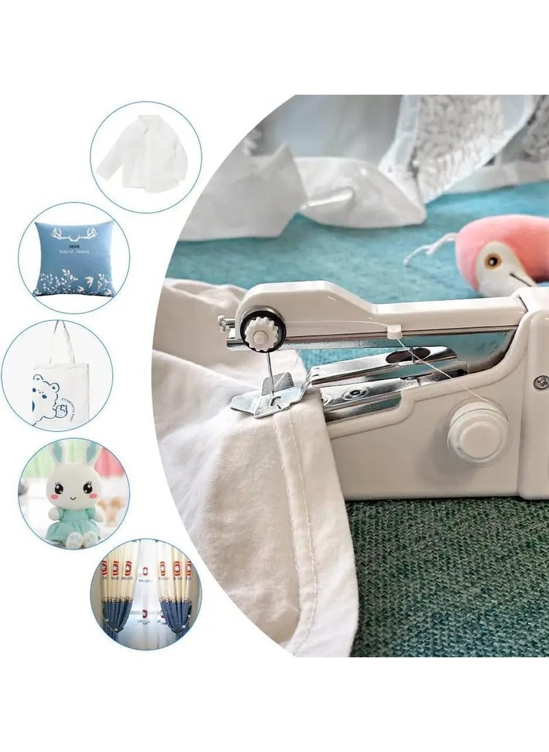 Electric Handy Stitch Sewing Machine Stapler Style Silai Machine for Garment Cloths Home Household HandOperated Home Tailoring Sewing Tool Repairing Accessories