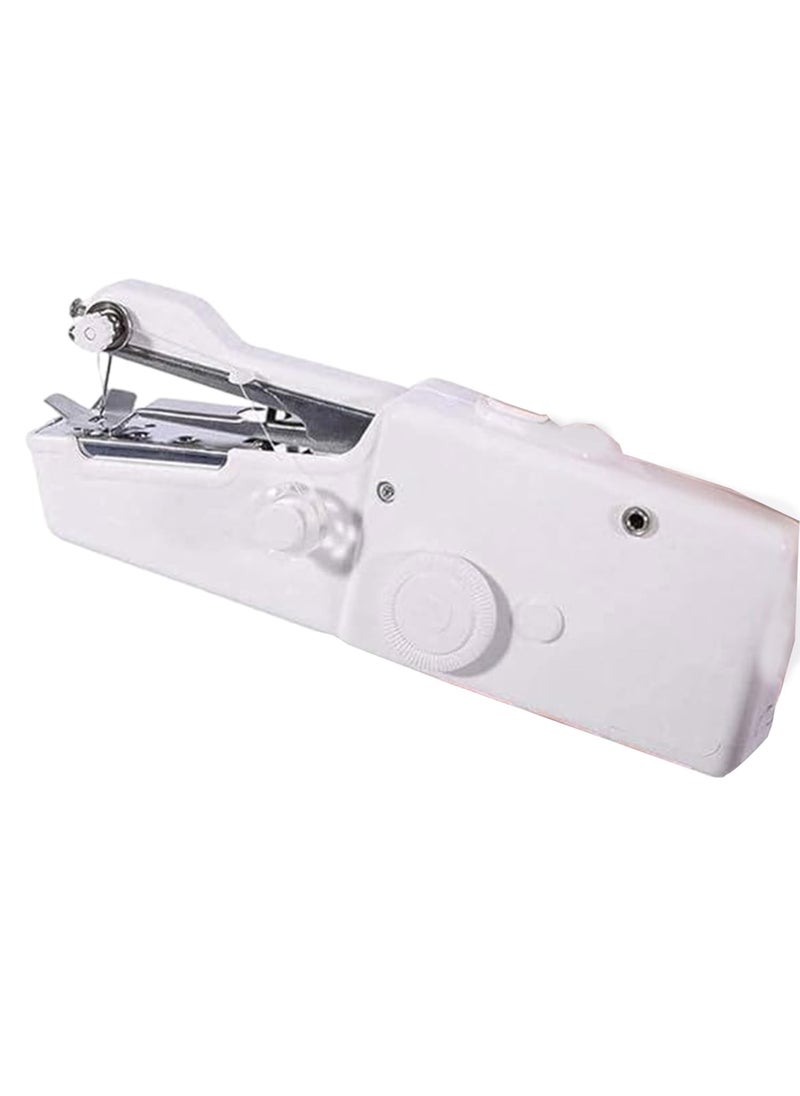 LEKORED Electric Handy Sewing Stitch Handheld Cordless Portable White Sewing Machine for Home Tailoring Hand Mini Silai with Adapter Stitch Stapler Style Tailoring Stitching 1 pc