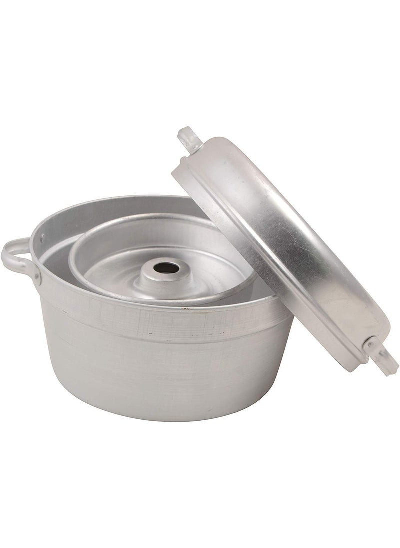 AMBROSIAL STORE Alluminium Handva Cooker Multi Purpose Cooker Cake Cooker for Baking On Gas Large