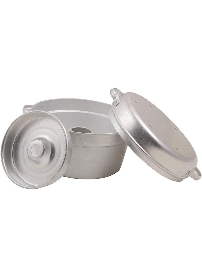 AMBROSIAL STORE Alluminium Handva Cooker Multi Purpose Cooker Cake Cooker for Baking On Gas Large