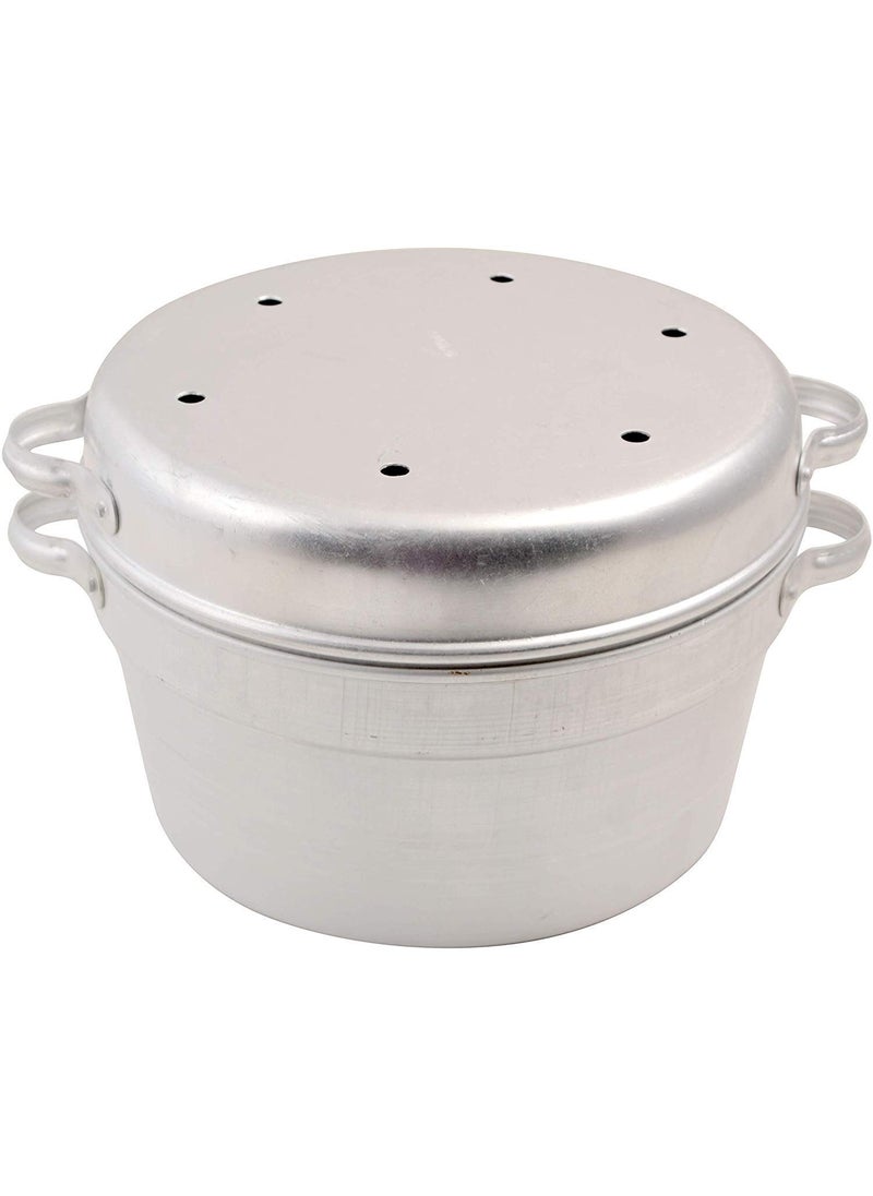 AMBROSIAL STORE Alluminium Handva Cooker Multi Purpose Cooker Cake Cooker for Baking On Gas Large