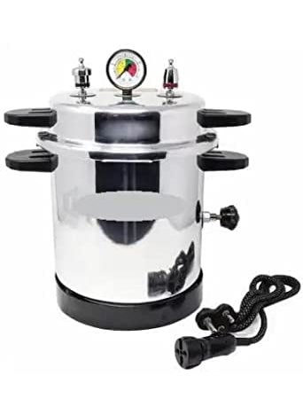 PAERIK INDIA Autoclave Electric Aluminium Seamless Pressure cooker type 40 L 14 Dia X 16 H Mirror Finish