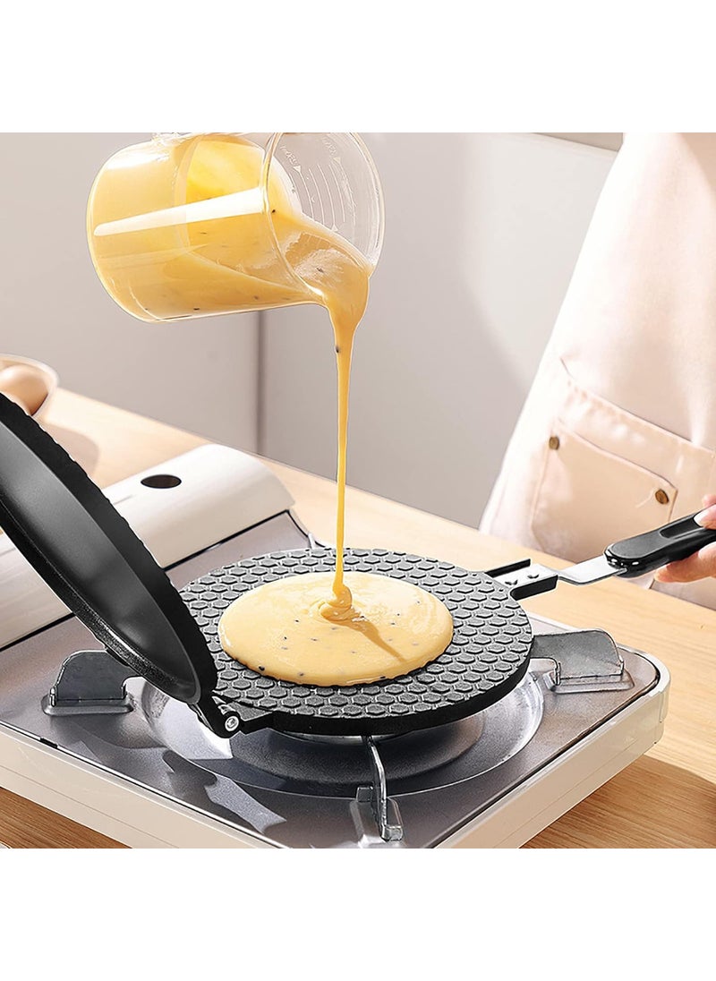 bosig Double Side Waffle Maker Pancake Crispy Cone Omelet Plates Mold for Waffle Cups Ice Cream Cone Maker for Home Kitchen Restaurant Snack Stand Cake Shop