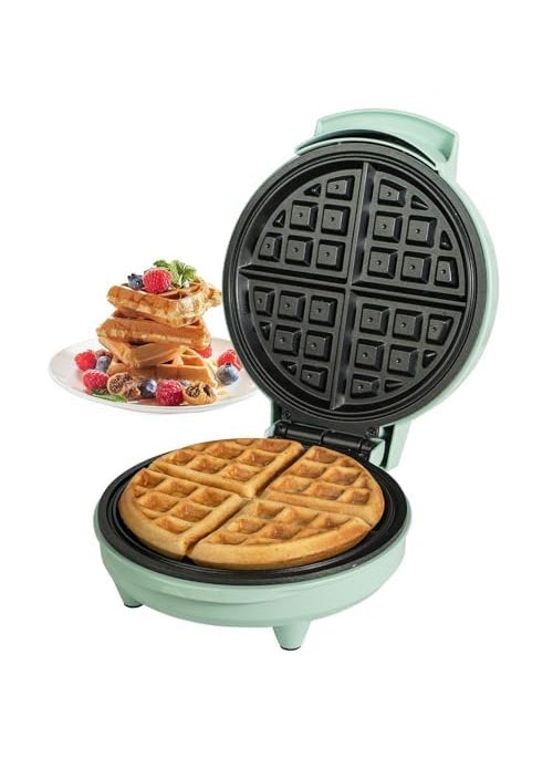 MIGORA Waffle Maker Electric Waffle Iron Mini Waffles Maker Machine For Home 350 WattsWaffle Baker Cone Maker Pan Cakes Paninis or Other Snacks1PCS