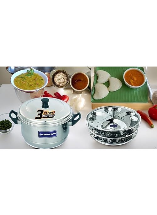 TENNYSON IDLI MAKER DELIGHT HEARTS 3 PLATES 12 IDLIES