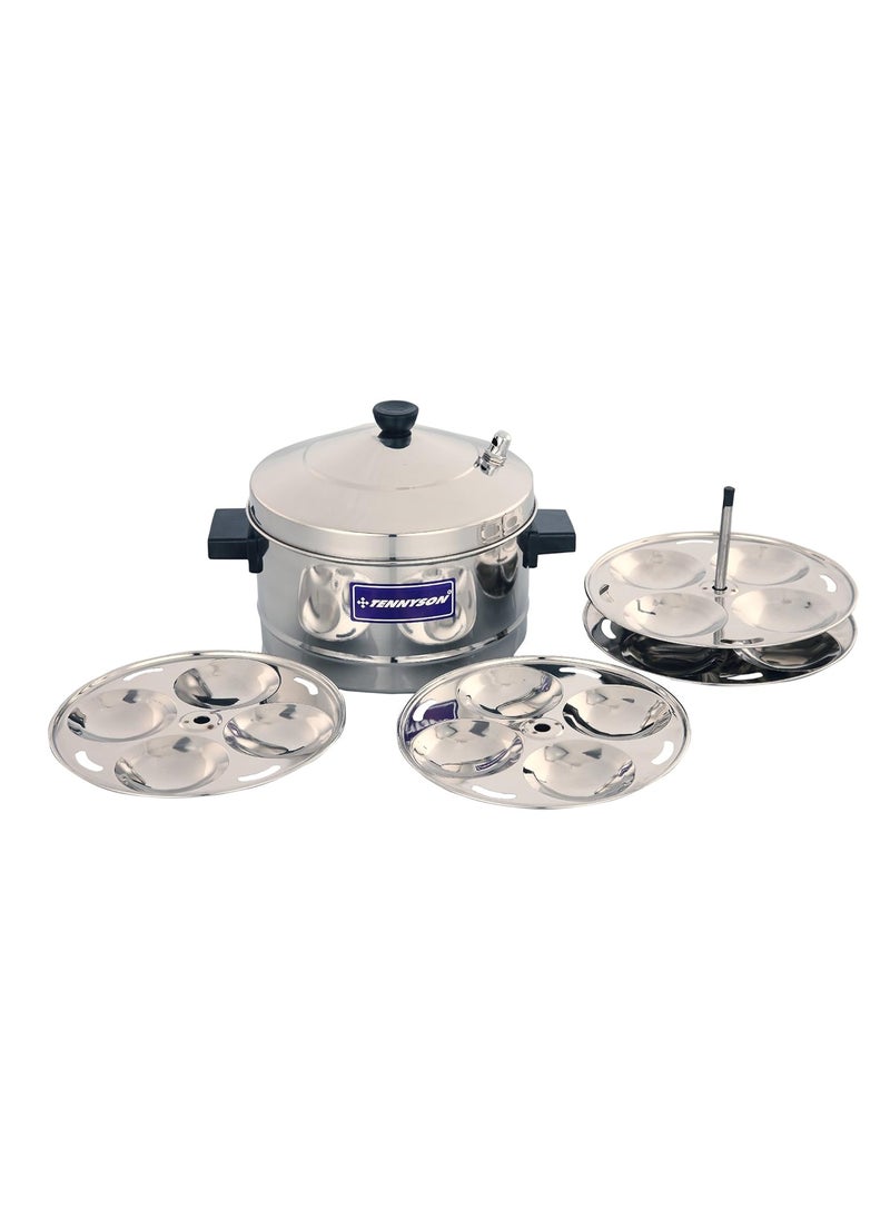TENNYSON IDLI Maker with 4 Plates 16 IDLIES SPINNOLSMALL
