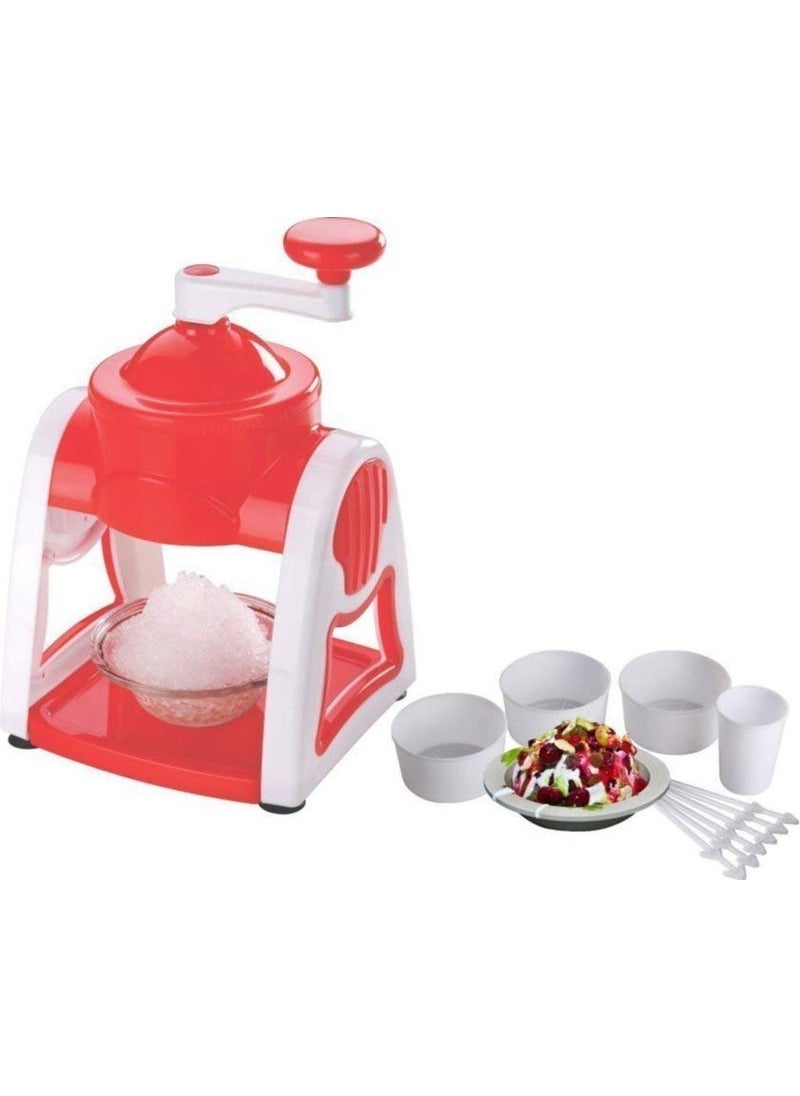 Heavan New Manual Gola Maker with Slush MakerColour May Vary
