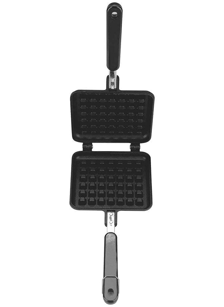 RBGIIT Waffle Maker Machine With Comfortable Handle For Kitchen Gas Stove Non Stick Waffle Maker Pan Press Plate Cooking Baking Tool with Long Handle_5
