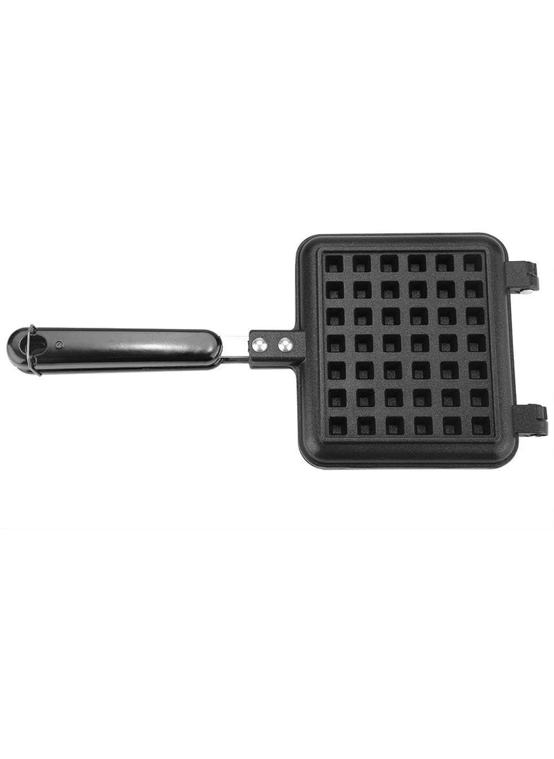 RBGIIT Waffle Maker Machine With Comfortable Handle For Kitchen Gas Stove Non Stick Waffle Maker Pan Press Plate Cooking Baking Tool with Long Handle_5