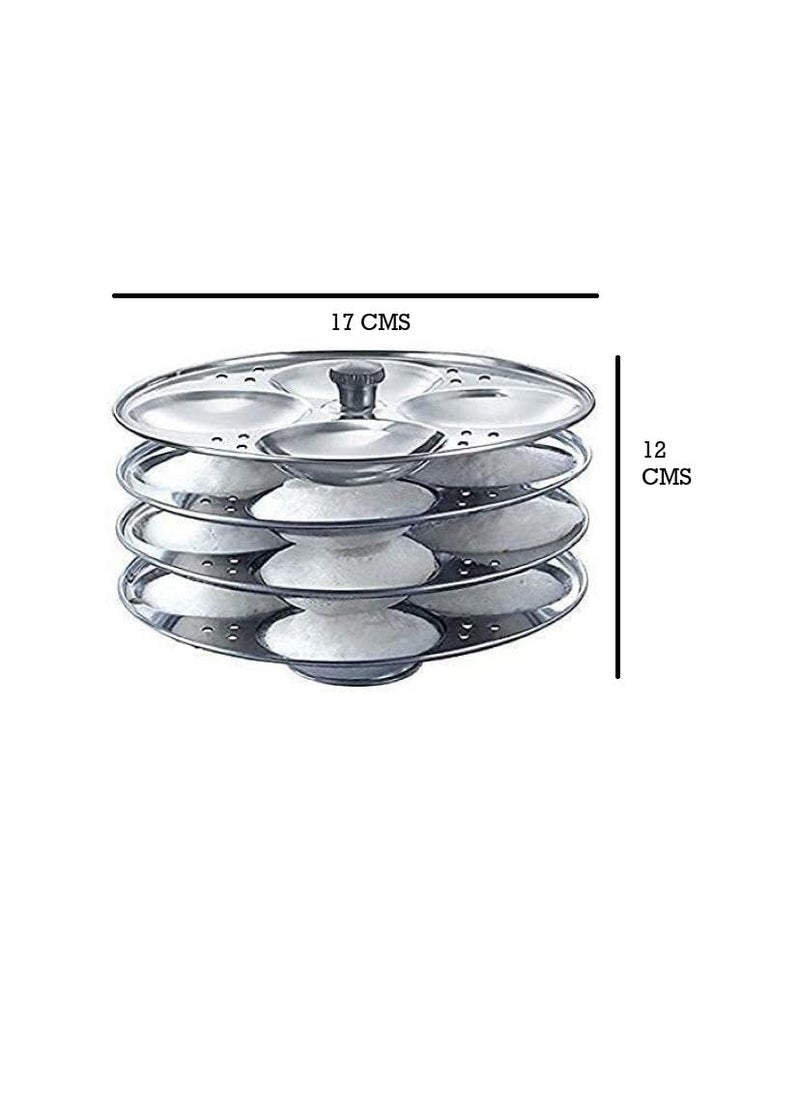 ERSHEEN Induction Standard Idli Maker 4 Plates 16 Idlis