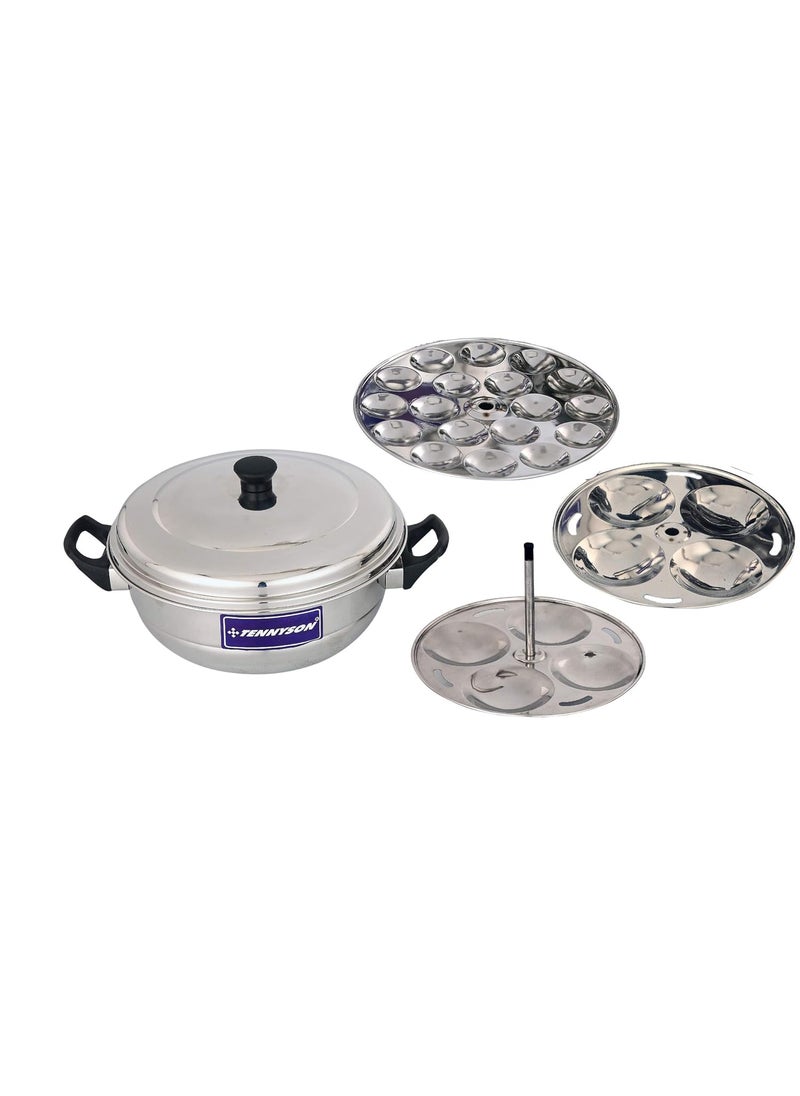 TENNYSON IDLI Maker Delight 2 Plates with Mini