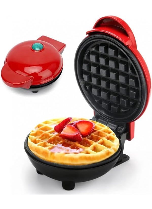ORIGINAL MART Stainless Steel NonStick Electric Iron Machine for Individual Belgian Waffles Pan Cakes Paninis or Other Snacks Mini Waffle Maker