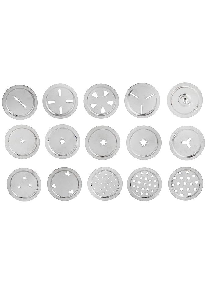 Krystia Stainless Steel Kitchen Press Sev Chakli Murukku Gathiya Sevaiya Maker Sev Machine Sancha Snacks Maker
