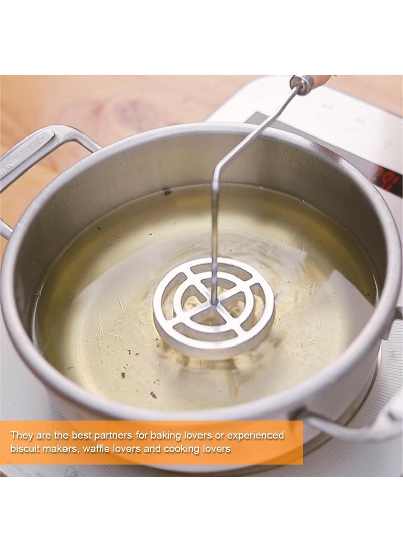 THW Jalebi MakerMold with Handle Rosette Cookie Tool Aluminium Cast Waffle Molds Set with 3 Interchangeable Heads Star Flower Circle for Kitchen Baking Cooking Housewares