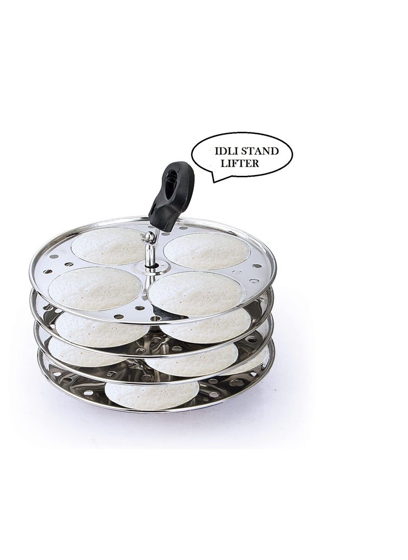 Klassi Kichen Stainless Steel Induction Idli Maker BLACK
