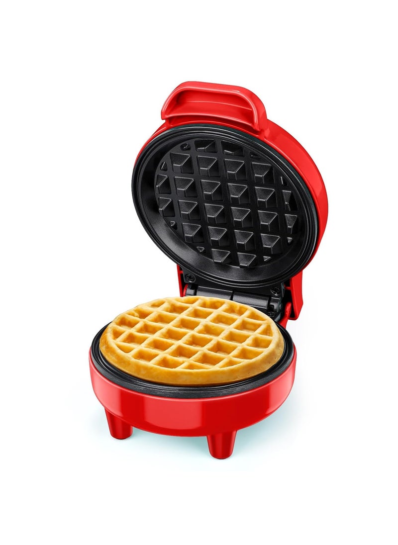 Pamidhar Mini Waffle Maker Belgian Waffle Maker Small Classic Waffle Maker for Childrens Birthdays Family Parties Easter or Christmas Cute and Compact Design Multicolor