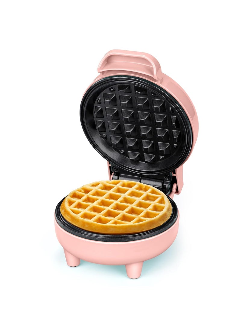 Pamidhar Mini Waffle Maker Belgian Waffle Maker Small Classic Waffle Maker for Childrens Birthdays Family Parties Easter or Christmas Cute and Compact Design Multicolor