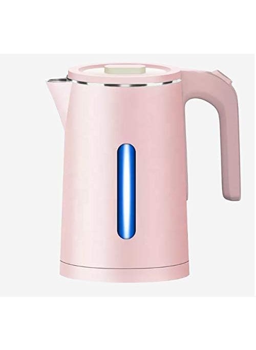 Grofly Automatic Stainless Steel Electric Kettle with Auto Shut Off Cordless Electric Kettle with Overheating Protectionwith Half handle Hot Water TeaCoffee MakerBoiling Milk_23 Liter2000W