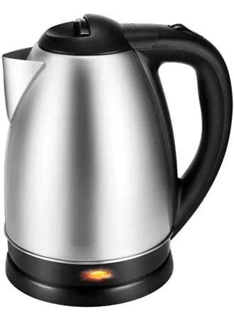 Sajag Scarlett Electric Kettle 2 Liter Multipurpose Large Size Tea Coffee Maker Water Boiler with Handle Silver