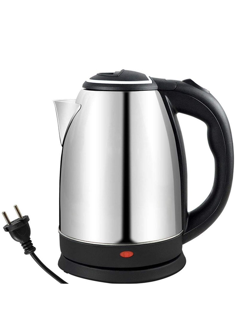 KERFORA Electric Kettle 2 Litre with Stainless Steel BodyDesign for Hot WaterTeaCoffeeMilkInstant NoodlesSoupRice and Other Multi Purpose Accessorize Cooking Foods Kettle