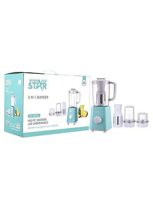 KanakMall 3 IN 1 Household Multifunctional Blender Juicer Mixer
