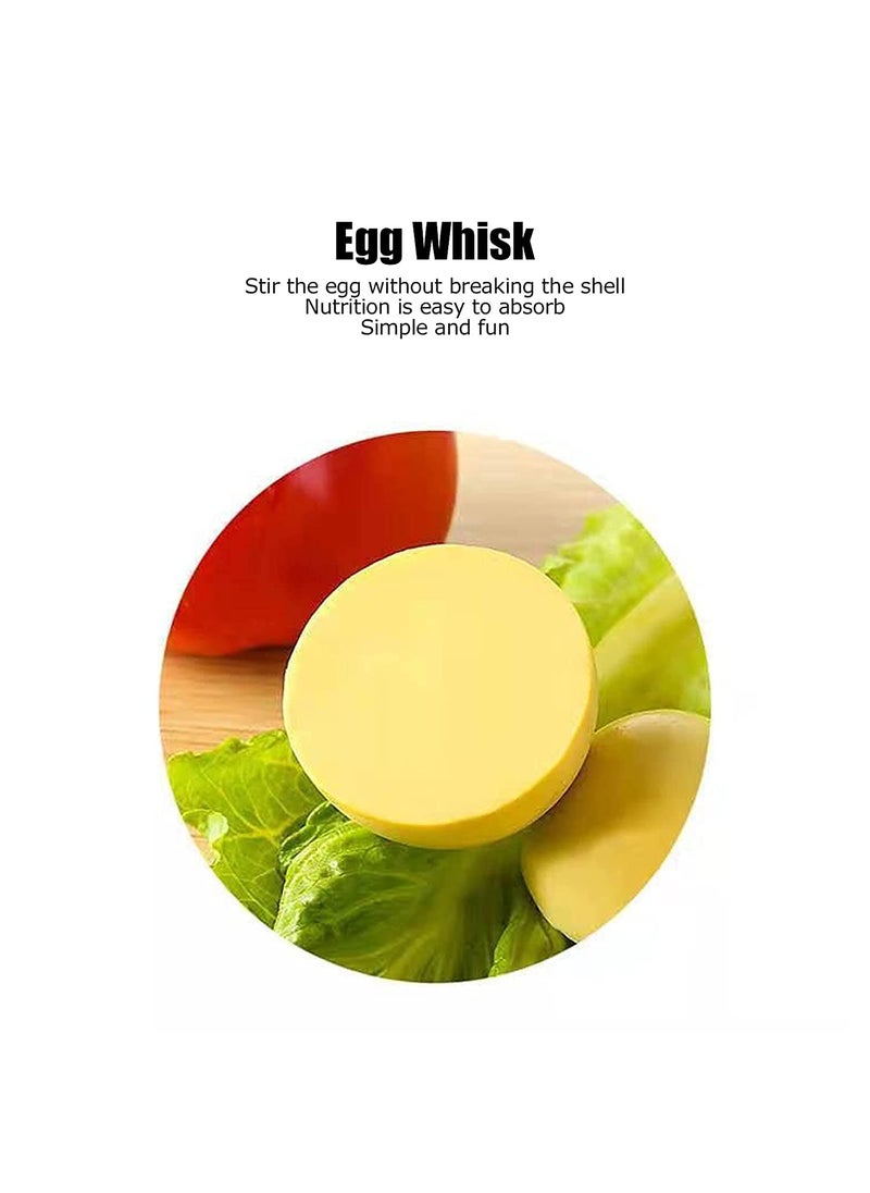 Snevad Egg Yolk White Mixer Scrambler Shaker Portable Hand Pull Type Manual Blender Spinner Stirring Maker Kitchen Tools