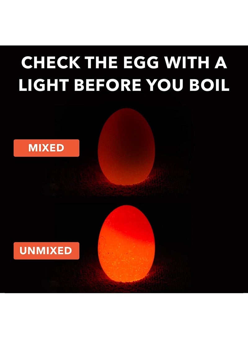 Snevad Egg Yolk White Mixer Scrambler Shaker Portable Hand Pull Type Manual Blender Spinner Stirring Maker Kitchen Tools