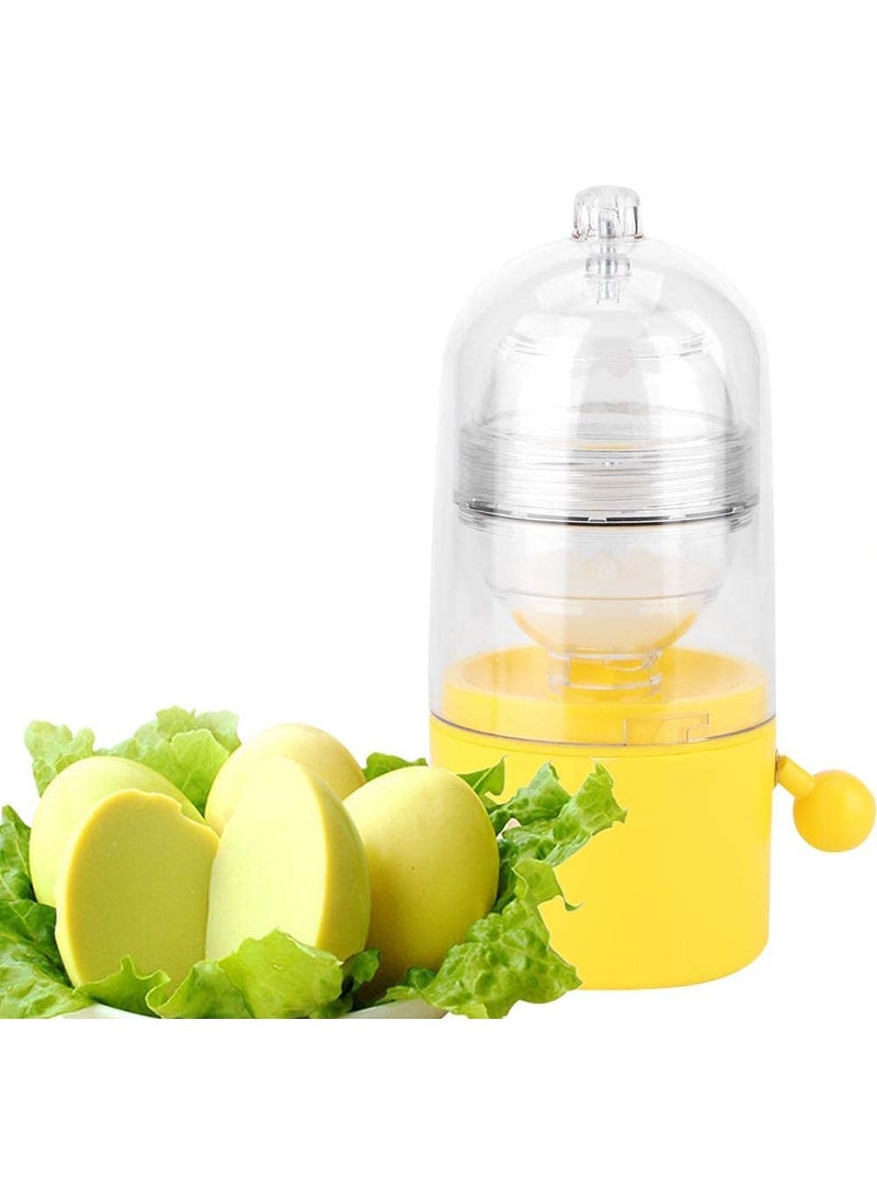 Snevad Egg Yolk White Mixer Scrambler Shaker Portable Hand Pull Type Manual Blender Spinner Stirring Maker Kitchen Tools