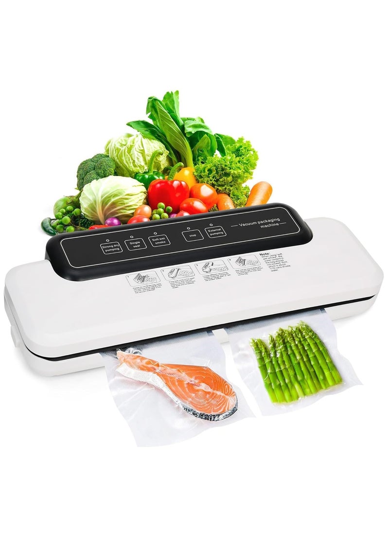 MBUYS MALL Vacuum Packing Machine Mini Bag SealerHandheld Portable Heat MachineSmall Business Household Wet and Dry Low Noise Food Preservation Sealing Machine for Food Storage multicolor