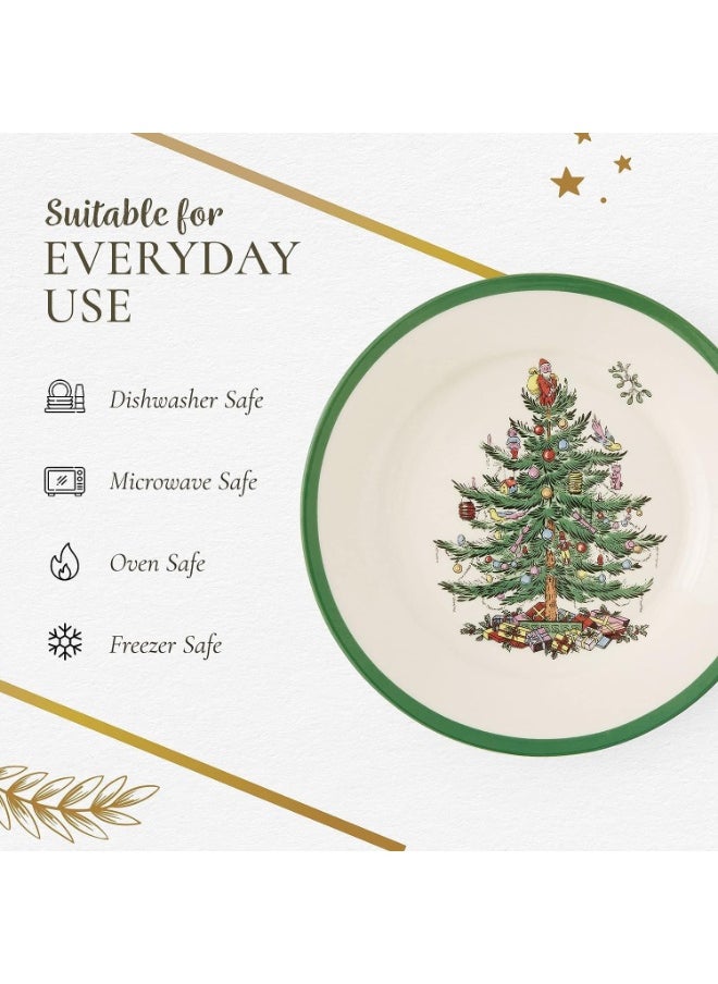 Christmas Tree Salad Plate 007 PS