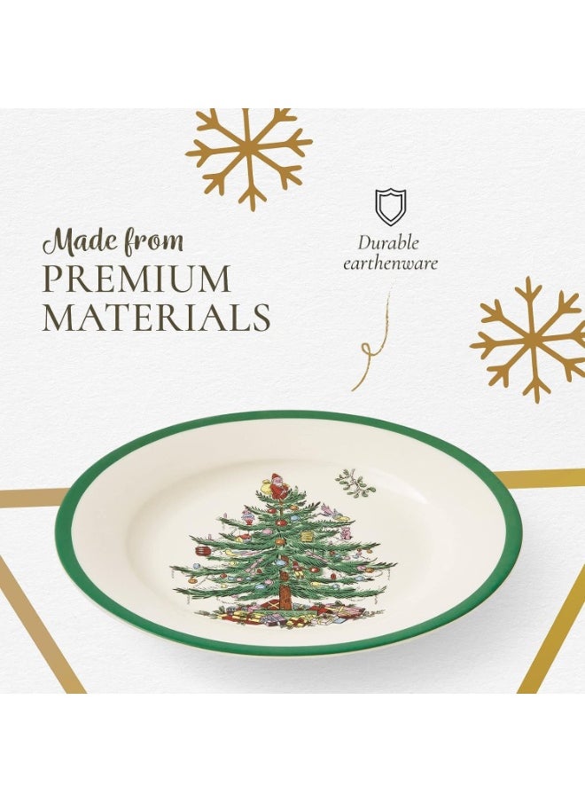 Christmas Tree Salad Plate 007 PS